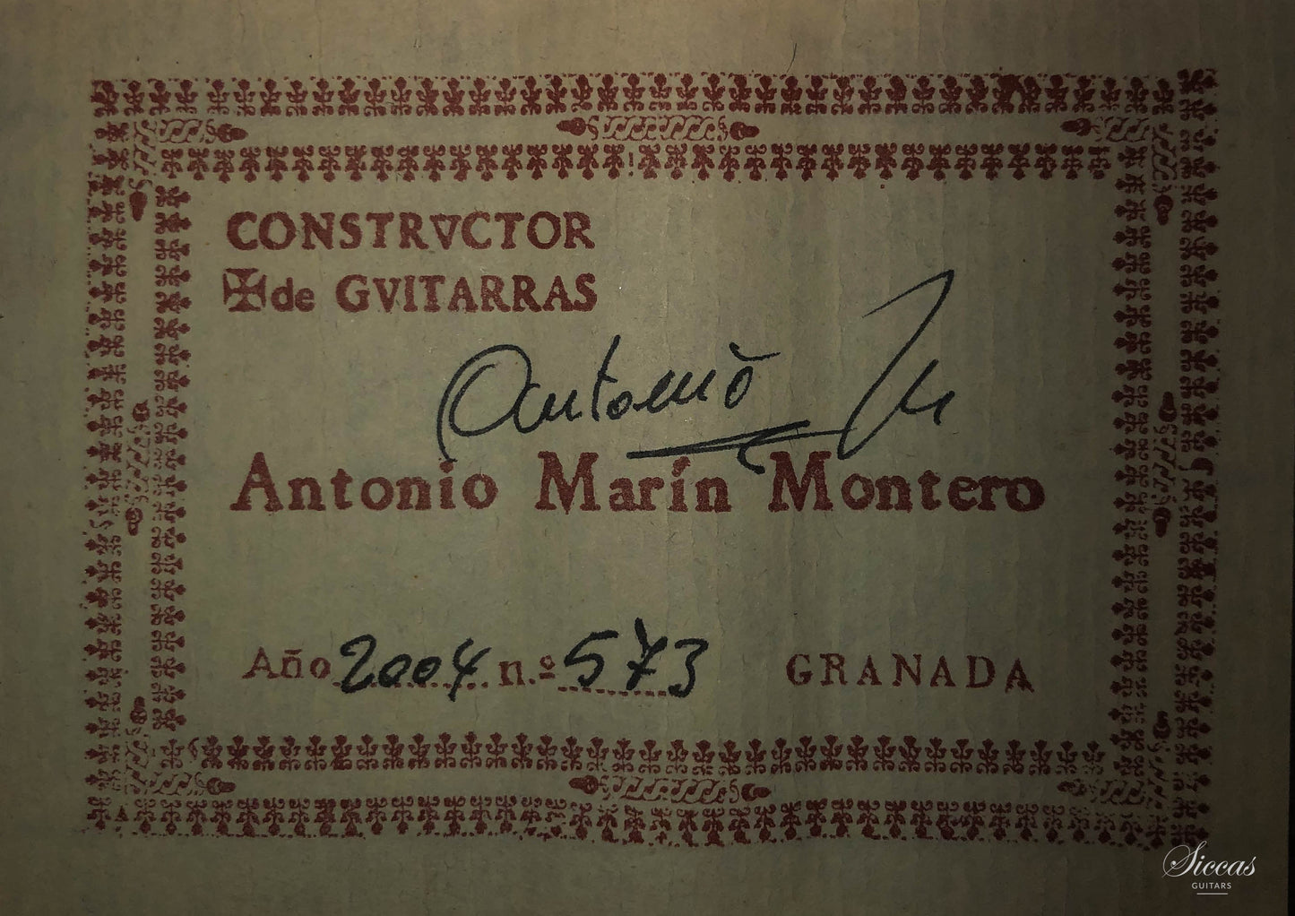 Antonio Marin Montero - 2004