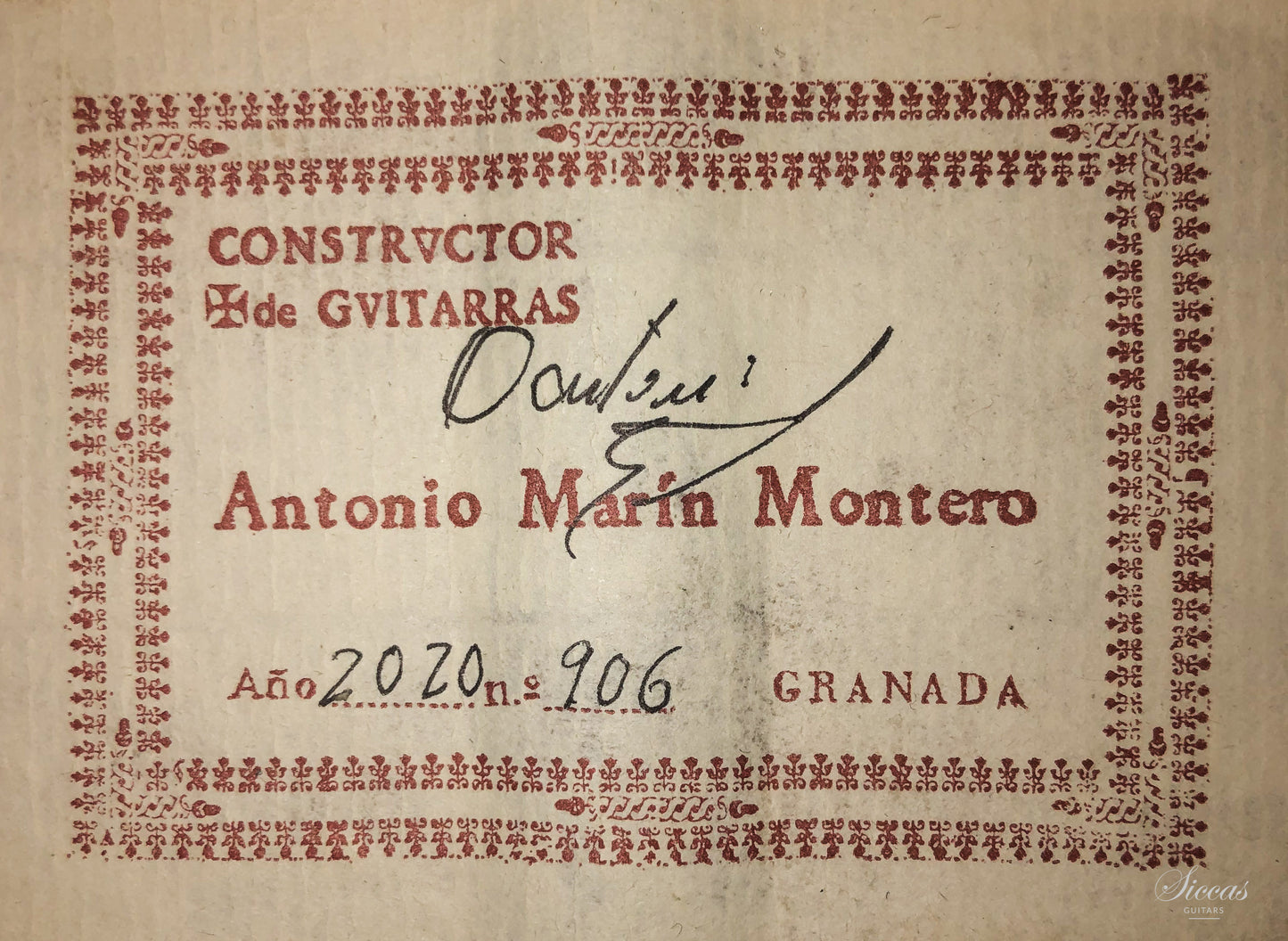 Antonio Marin Montero - 2020 Flamenco