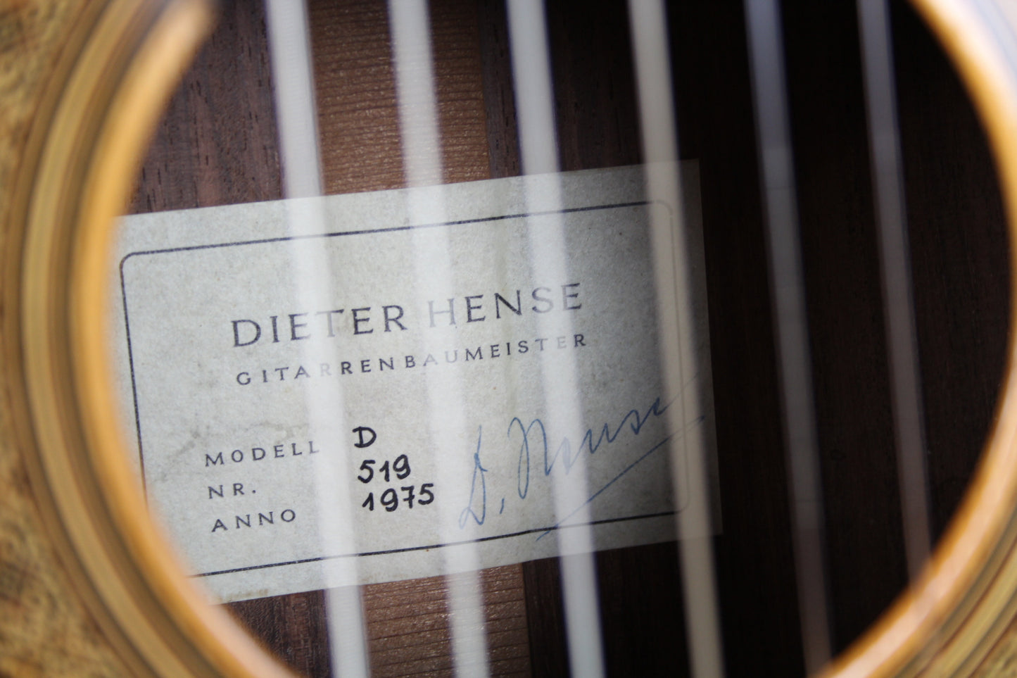 Dieter Hense - 1975
