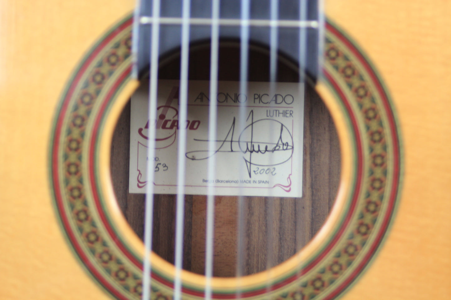 Antonio Picado No. 53 - 2002