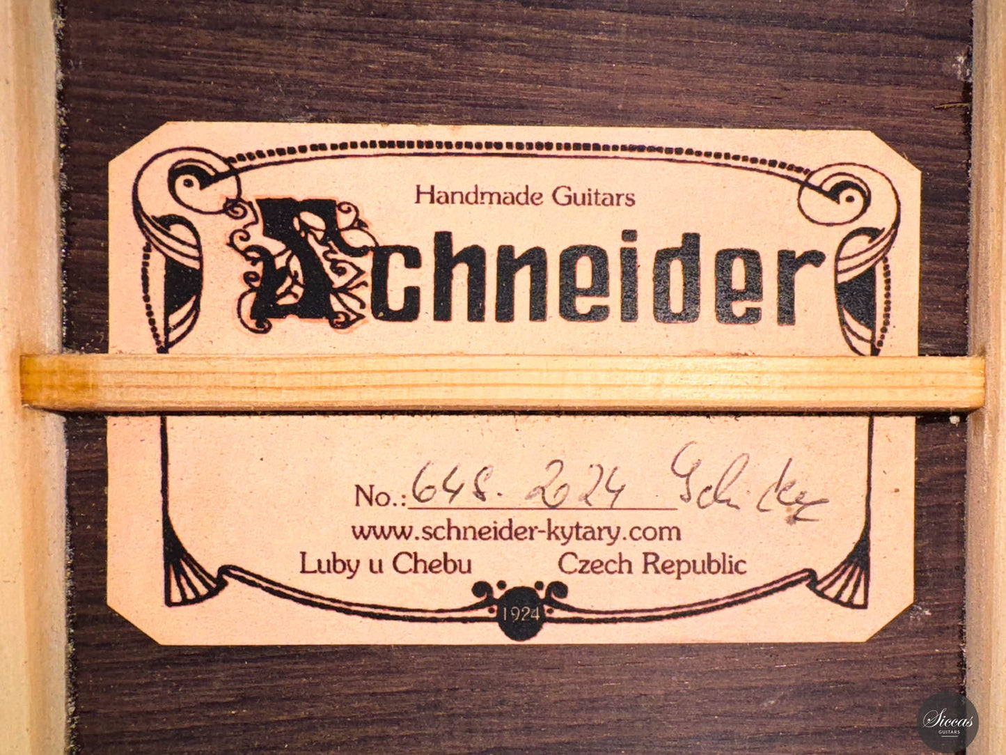 Jan Schneider - 2024 Cedar Doubletop No. 648