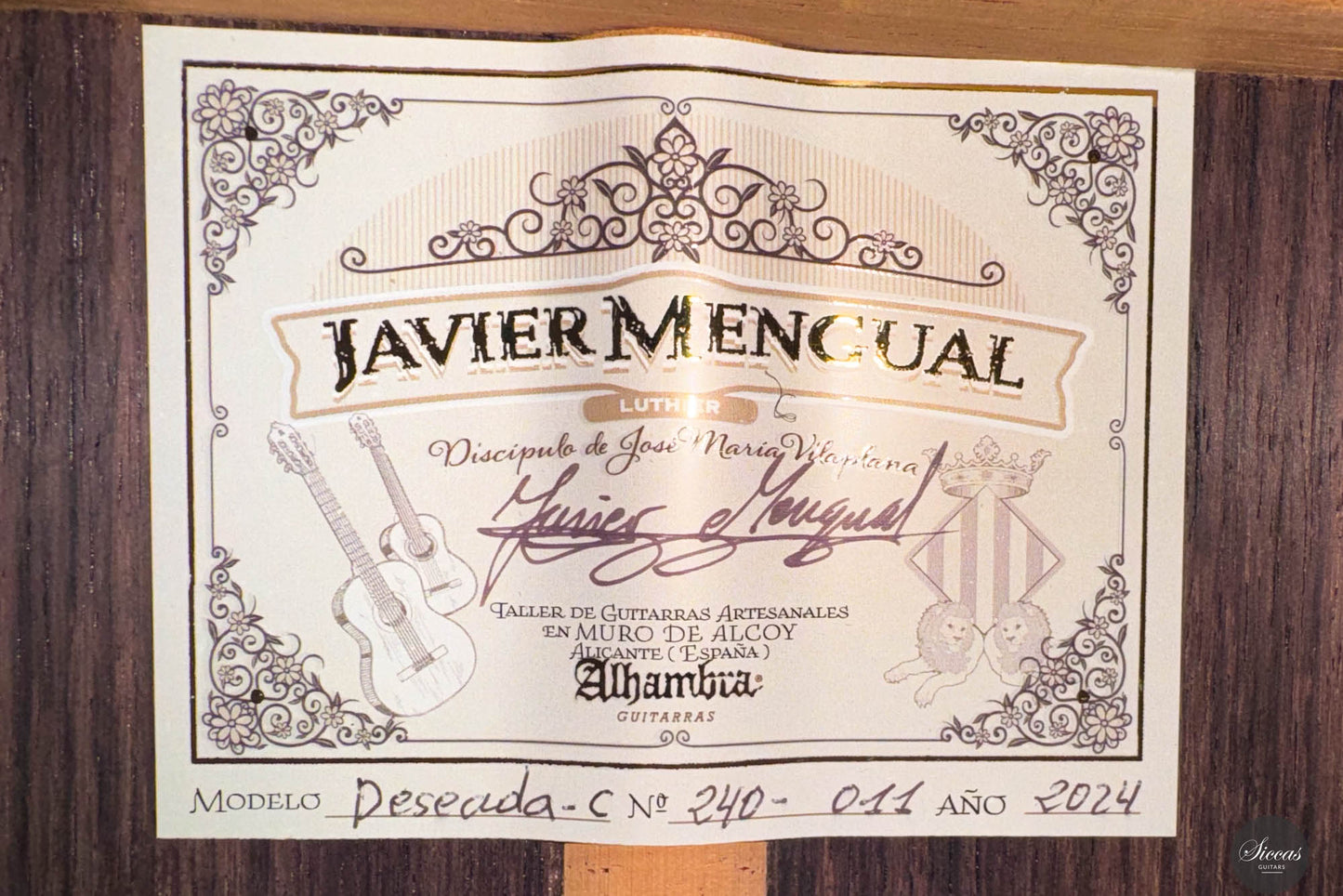 Javier Mengual - 2024 "Deseada" No. 240-011
