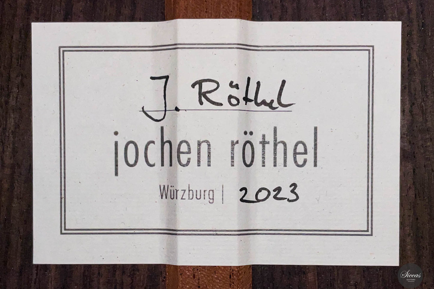 Jochen Röthel - 2023