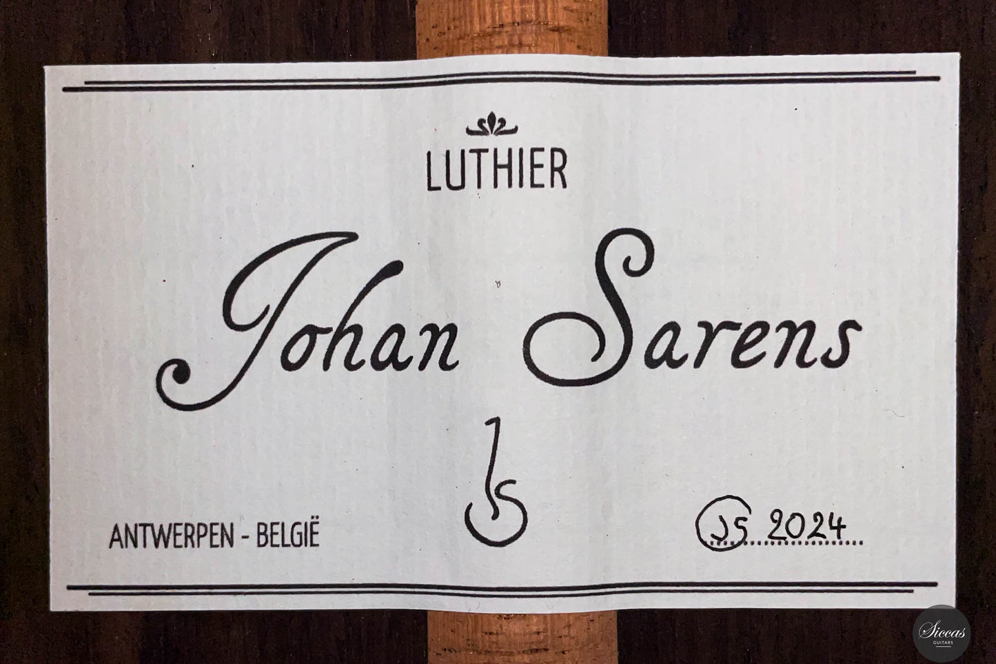 Johan Sarens - 2024 "1917 Garcia"