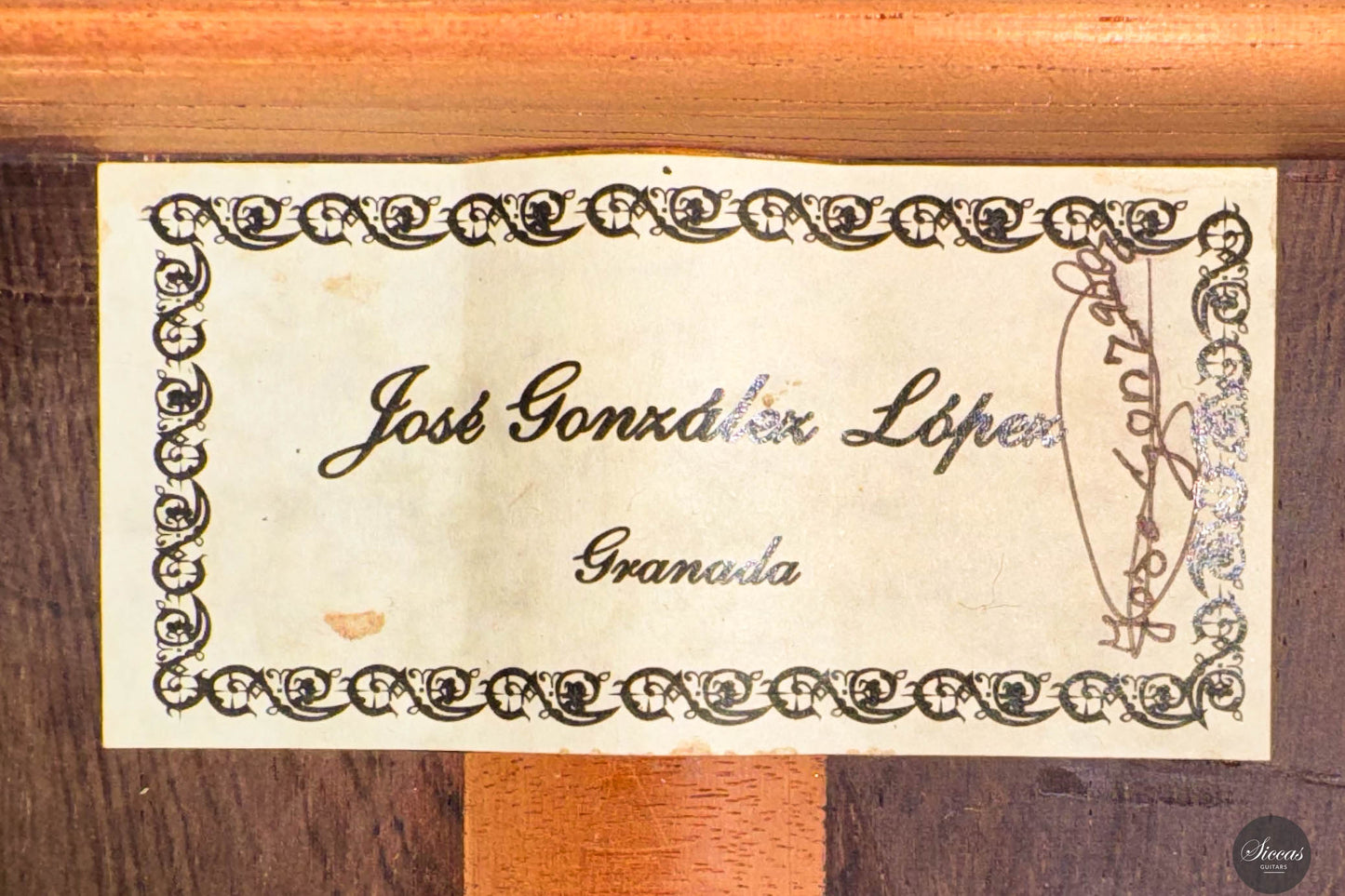 José González López - 2025 Cedar - Madagascar rosew. No.317 64 cm