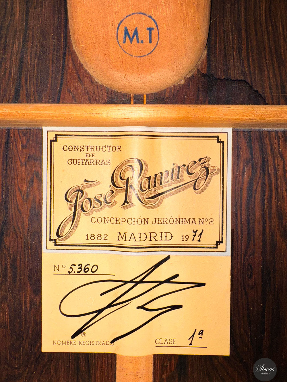 Jose Ramirez III - 1971 1a 8-strings MT