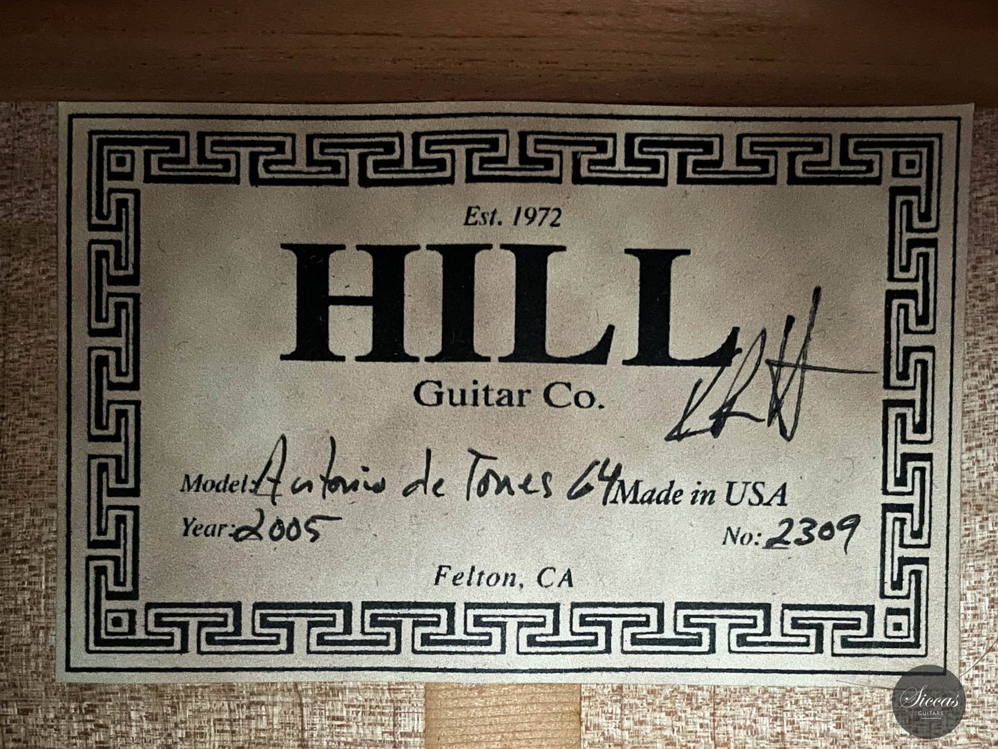 Kenny Hill - 2005 Torres 64 cm