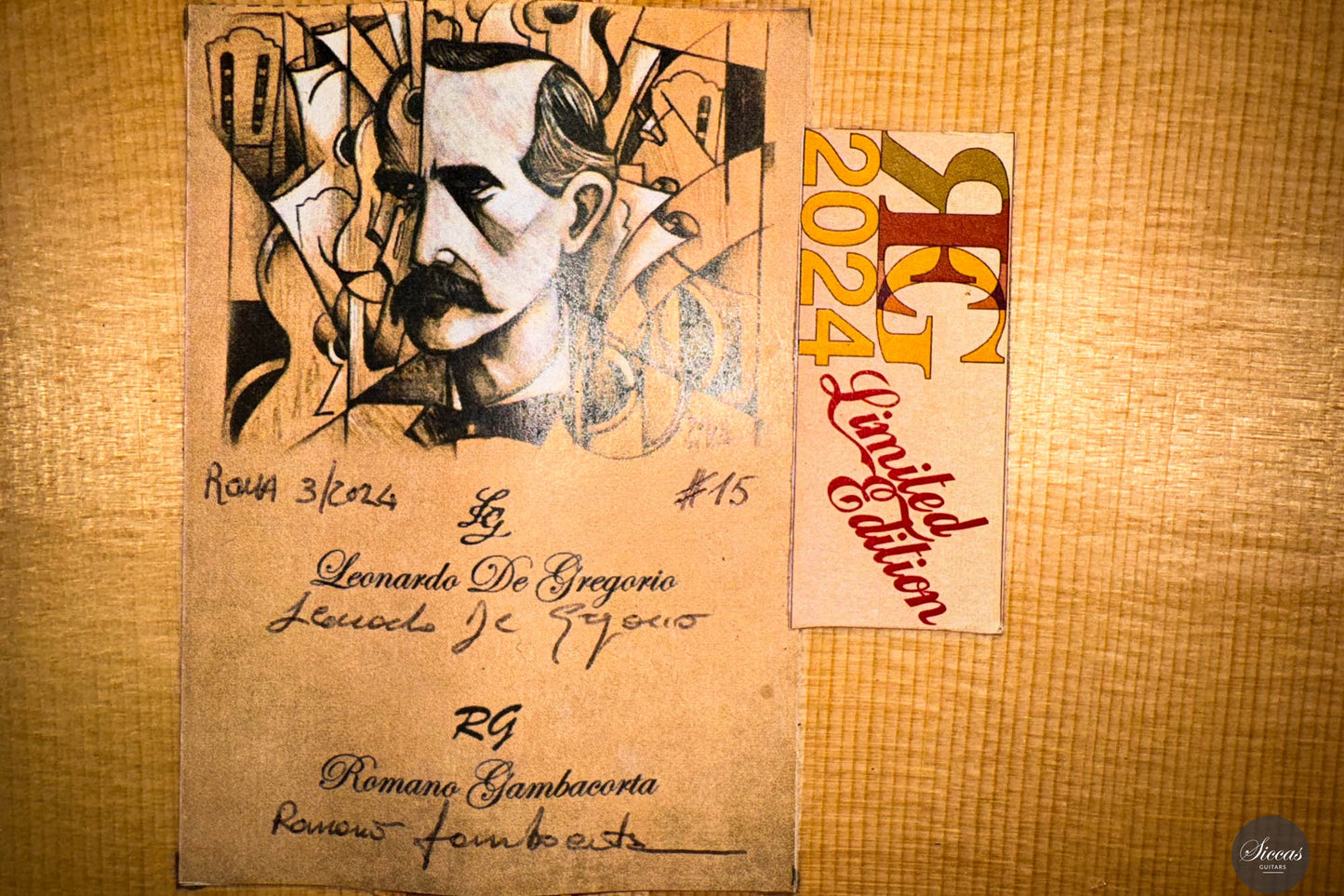 Leonardo de Gregorio/Romano Gambacorta - 2024 No. 15 REG 2024 Limited Edition Doubletop