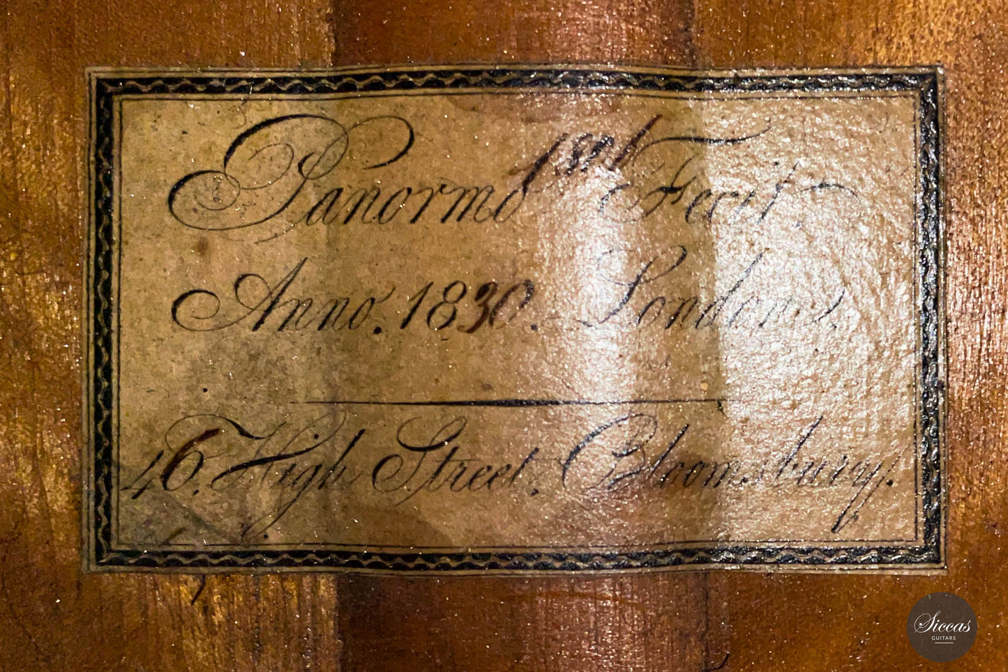 Louis Panormo - 1830
