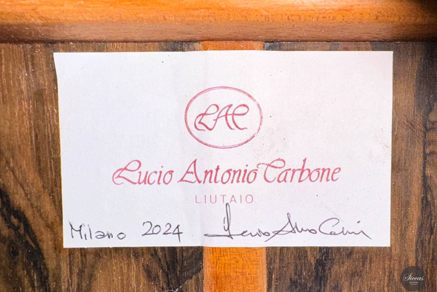 Lucio Antonio Carbone - 2024
