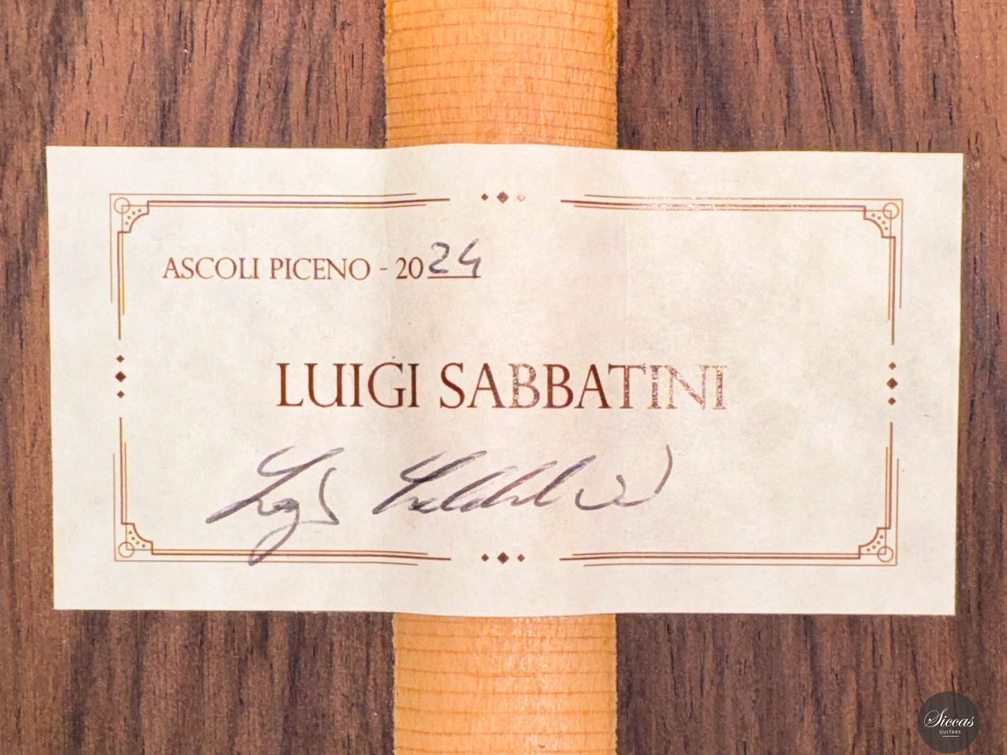 Luigi Sabbatini - 2024 Lattice