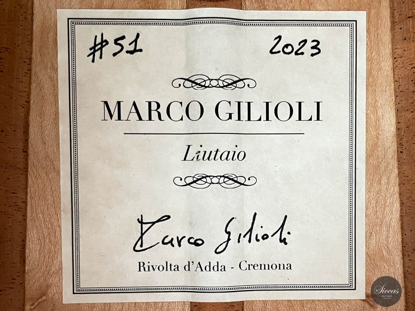 Marco Gilioli - 2023 No. 51