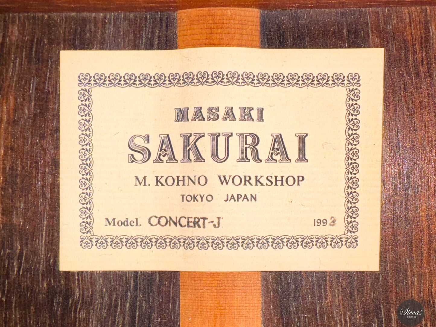 Masaki Sakurai – 1993 Concert-J Cedar/Madagascar