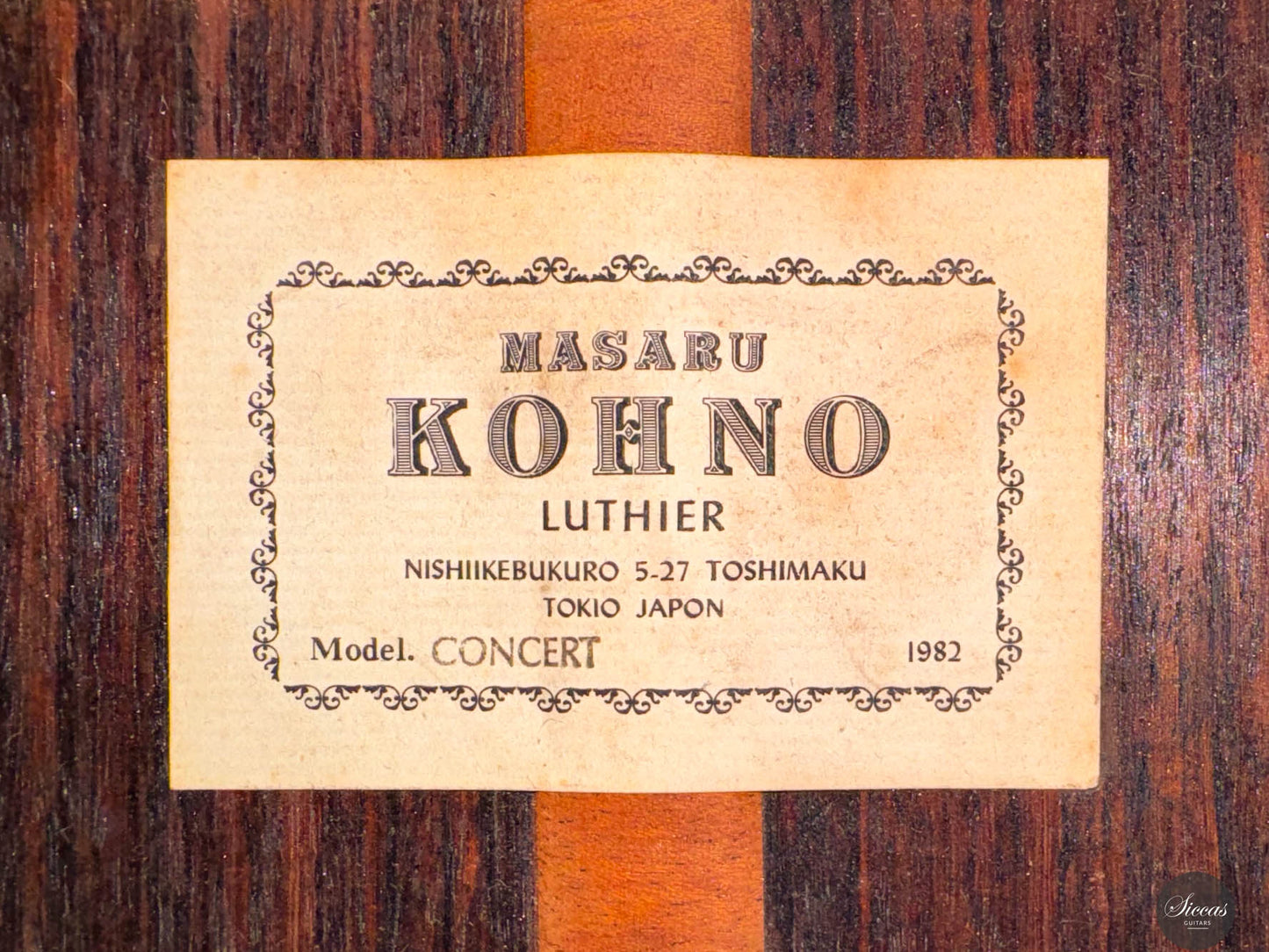 Masaru Kohno - 1982 Concert
