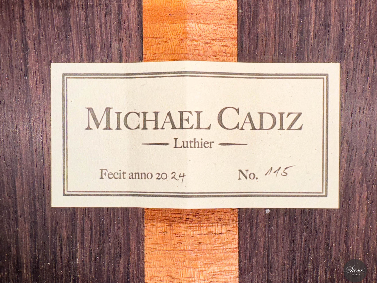 Michael Cadiz – 2024 "Romanillos" No. 115