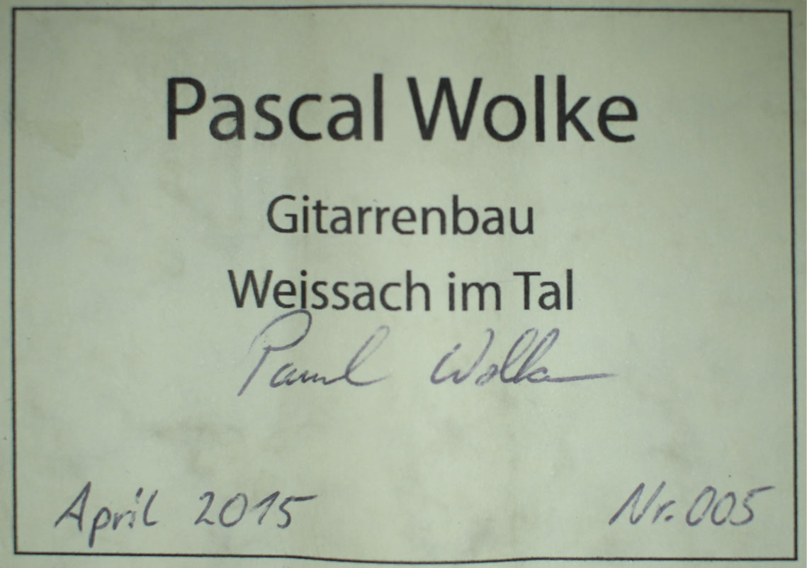 Pascal Wolke - OM 2015 No. 5