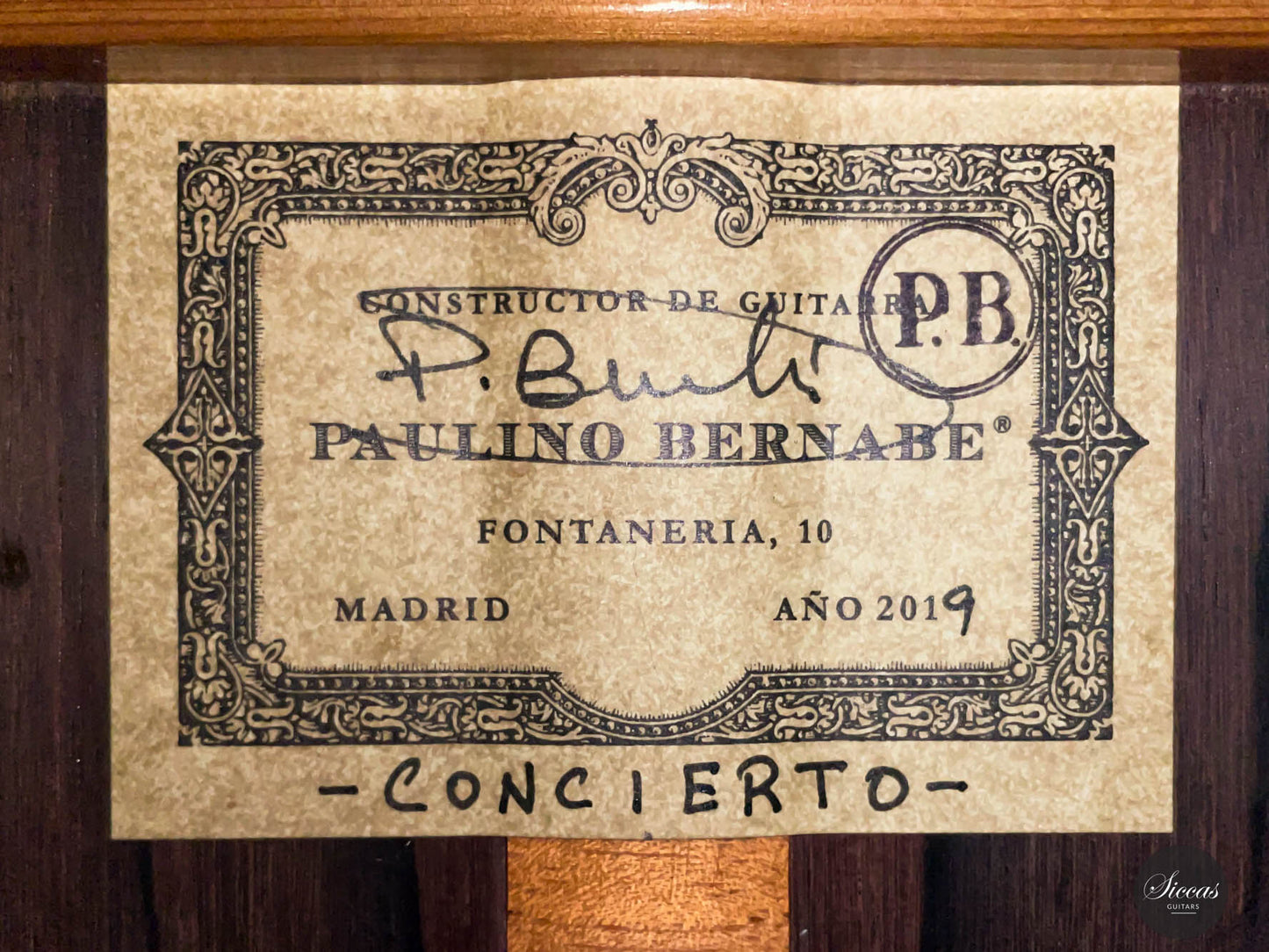 Paulino Bernabé – Concierto 2019