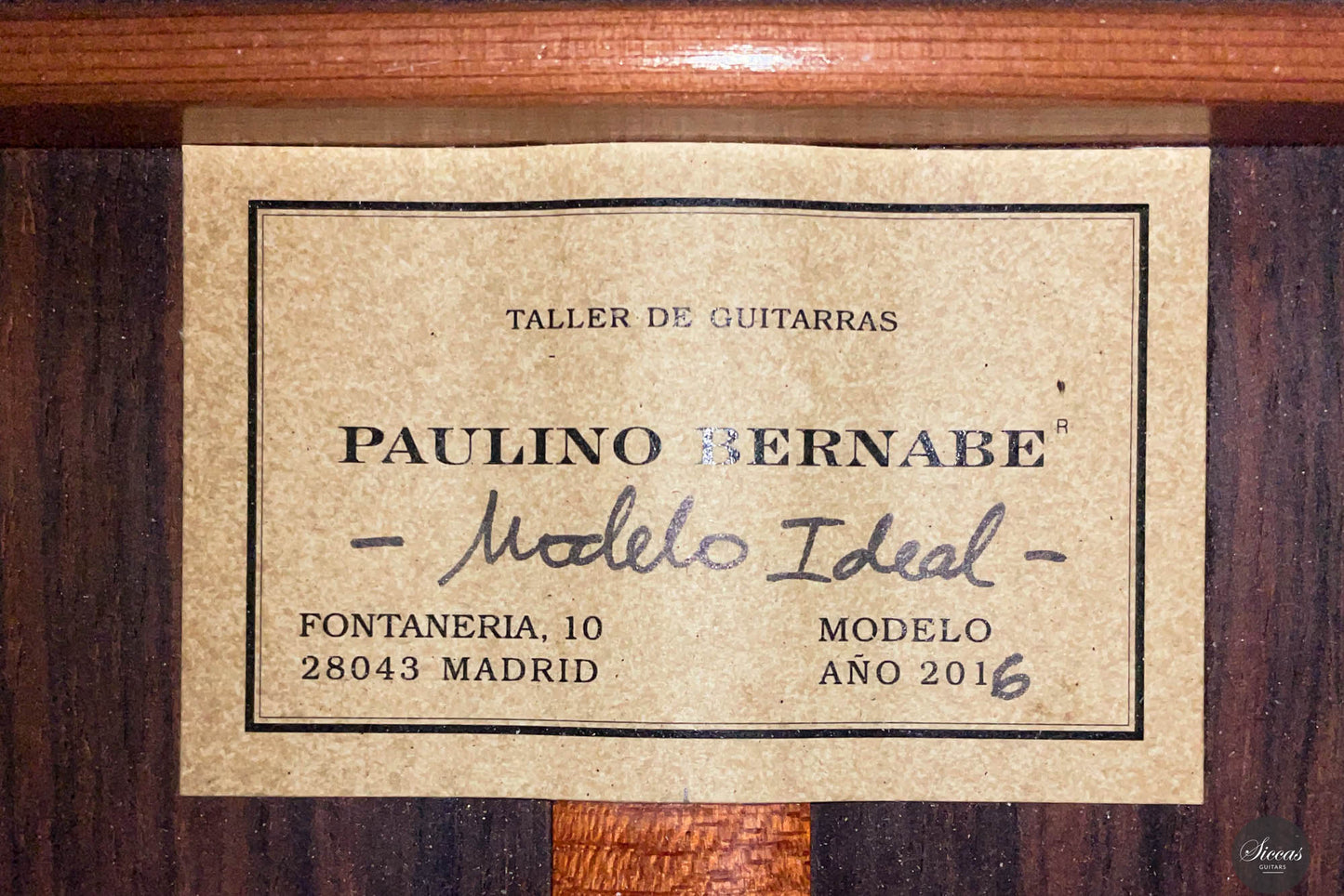Paulino Bernabé - 2016 Modelo Ideal