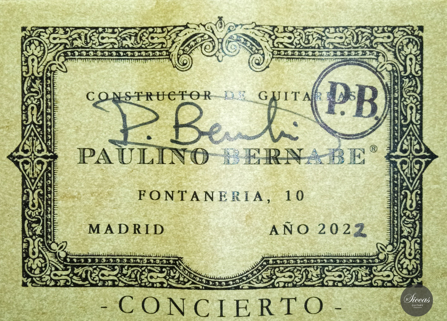 Paulino Bernabé - 2022 Concierto