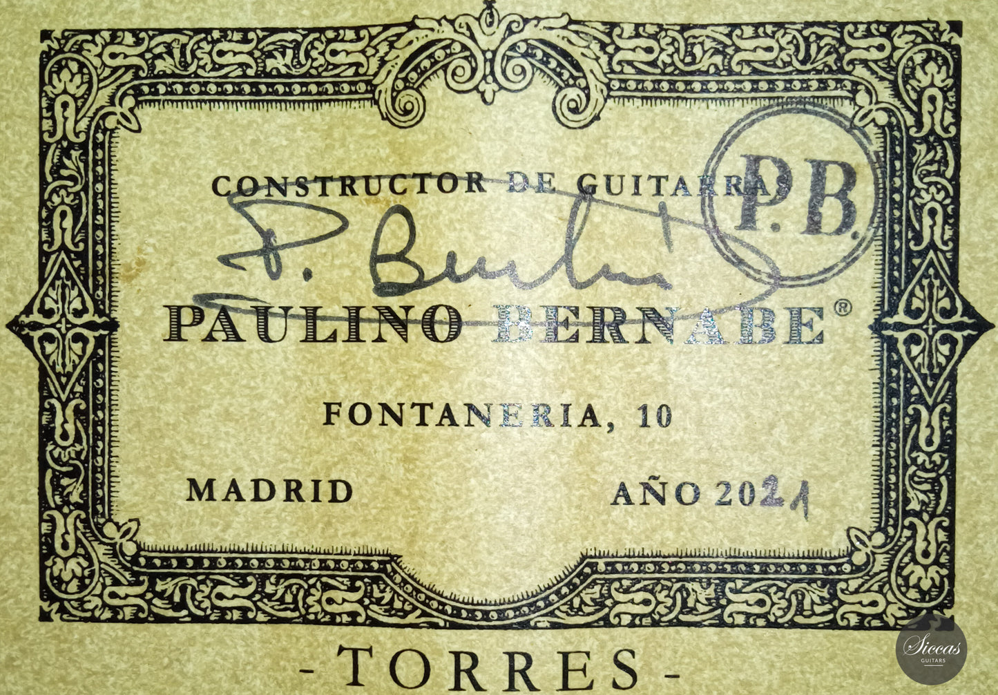 Paulino Bernabé - 2021 "Torres"