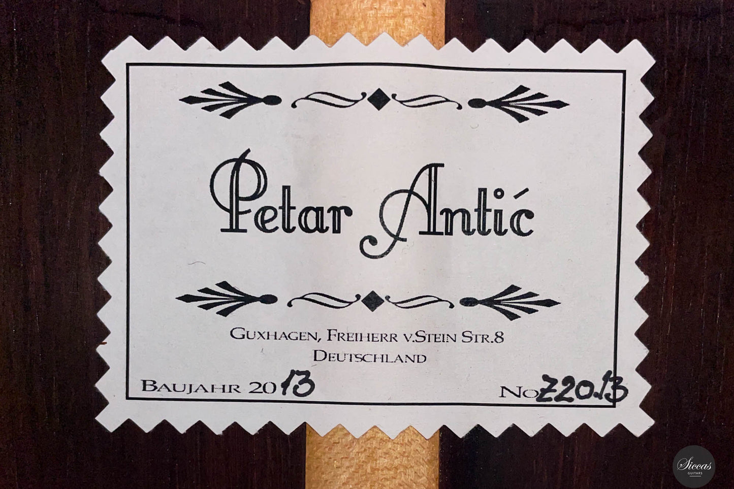 Petar Antic - 2013 No. Z2013