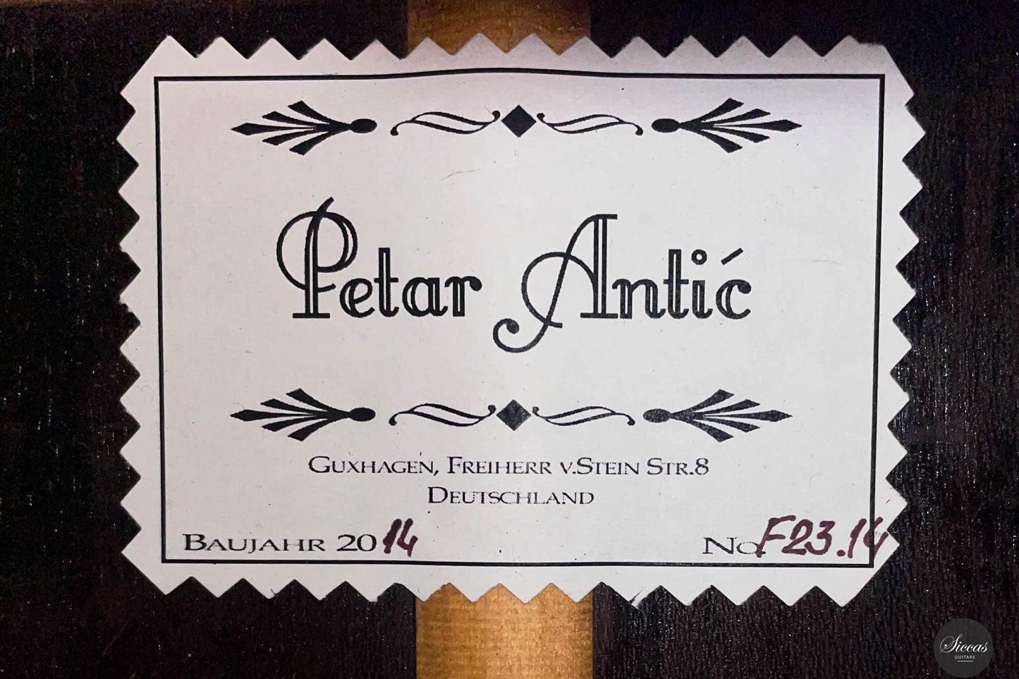 Petar Antic - 2014 No. F23.14