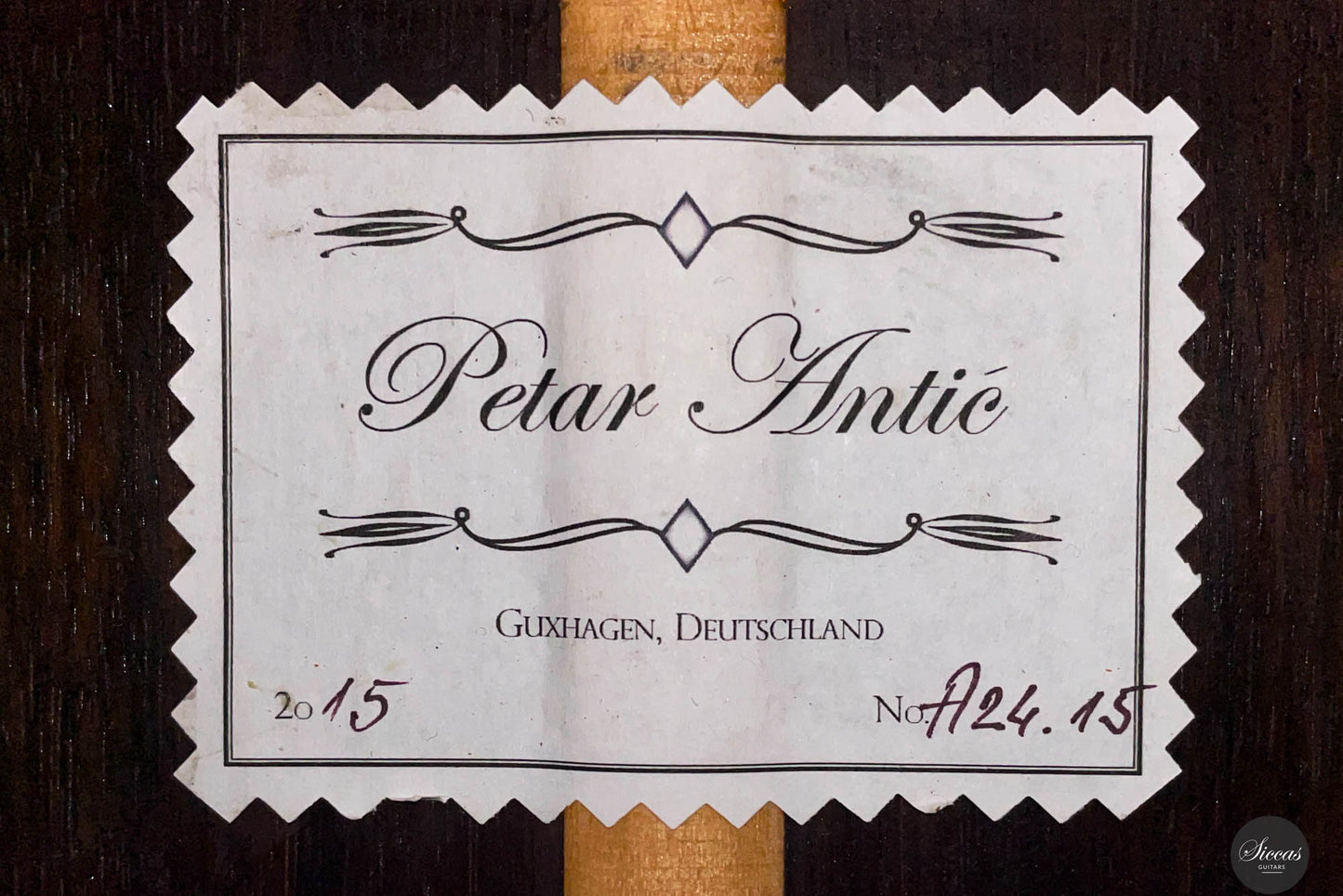 Petar Antic - 2015 - 8-Saitig