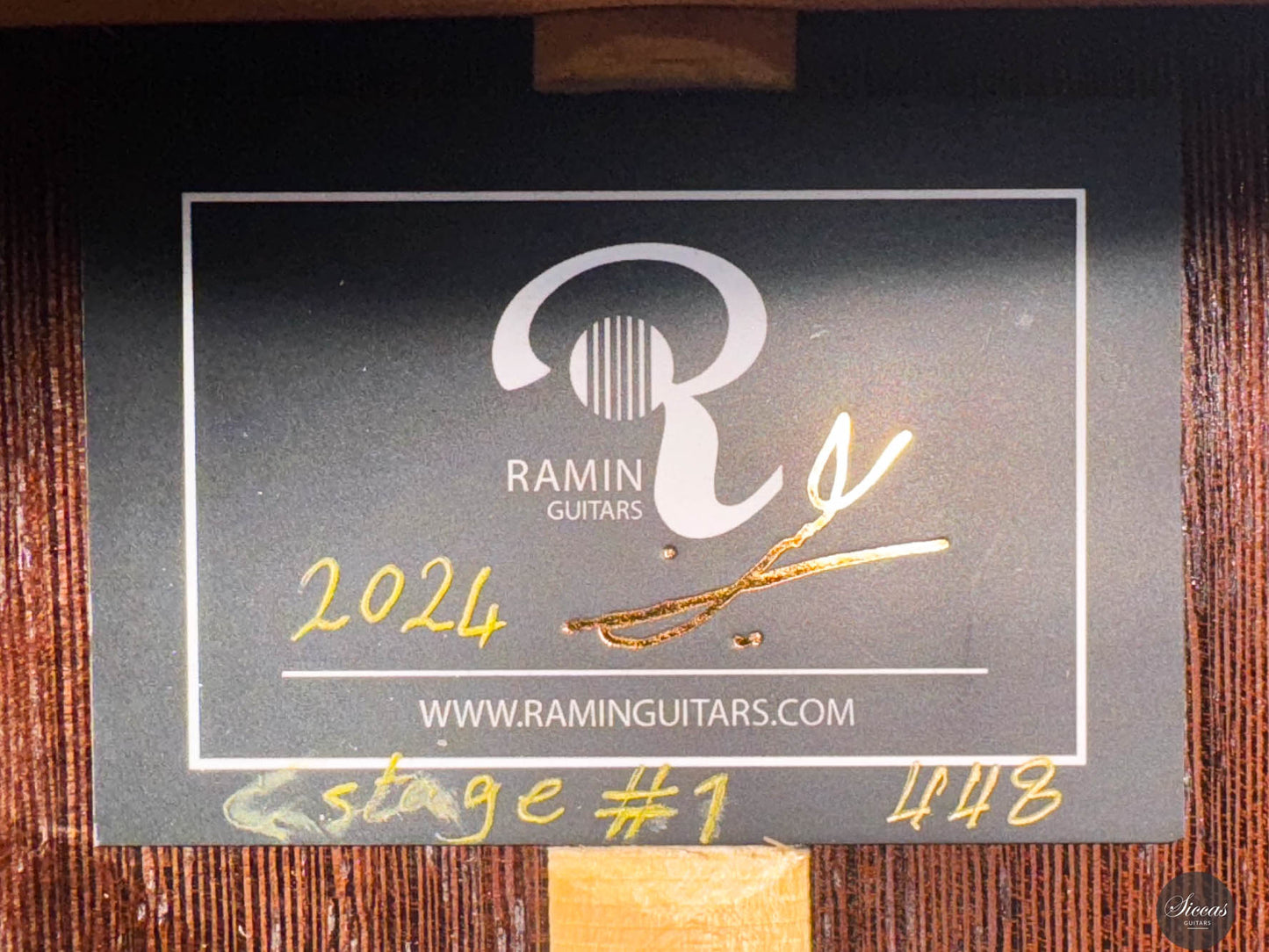 Ramin Fallah – 2024 C-Stage Thermo Spruce/Wenge No. 448