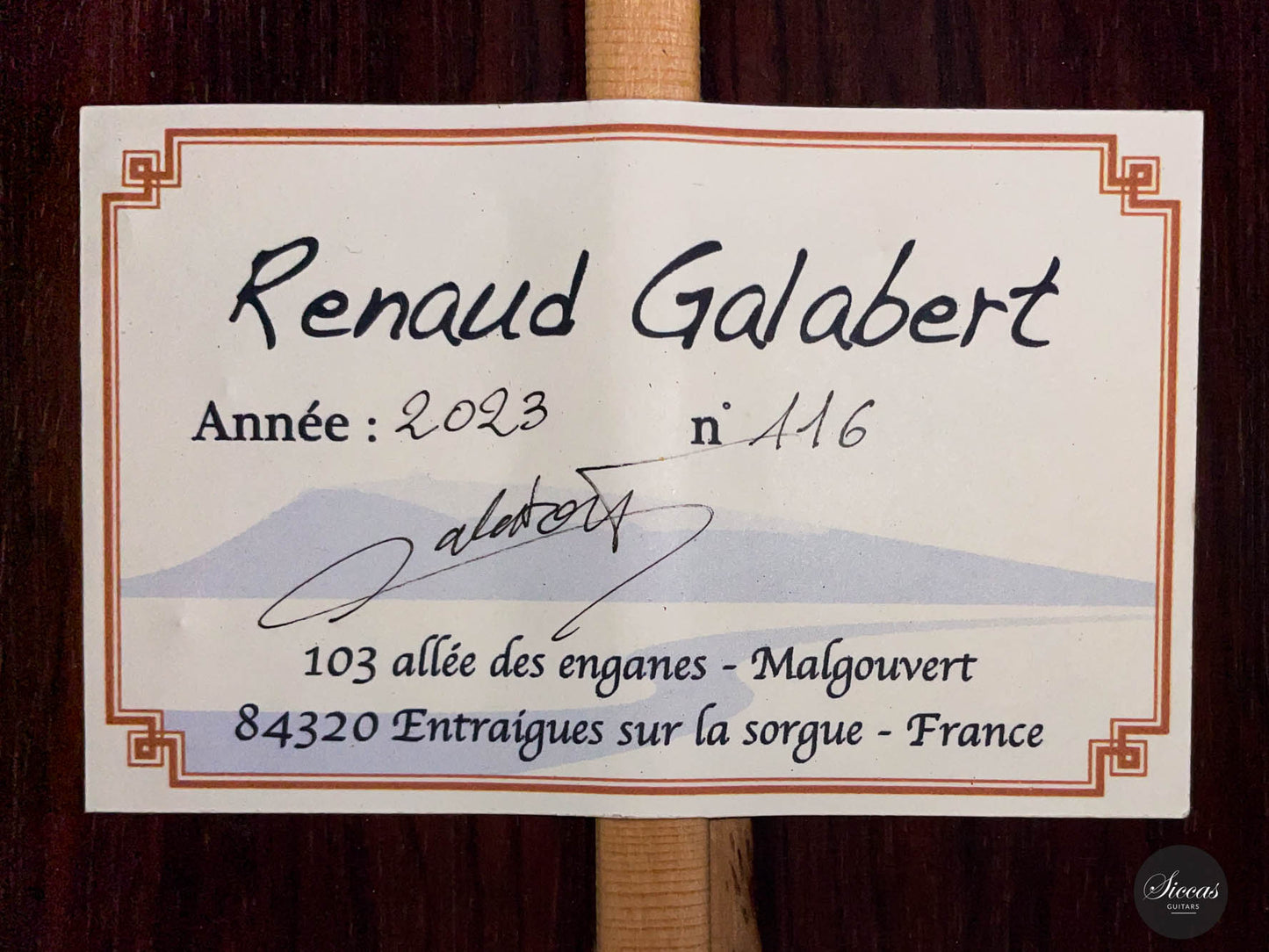 Renaud Galabert - 2023 Doubletop No. 116