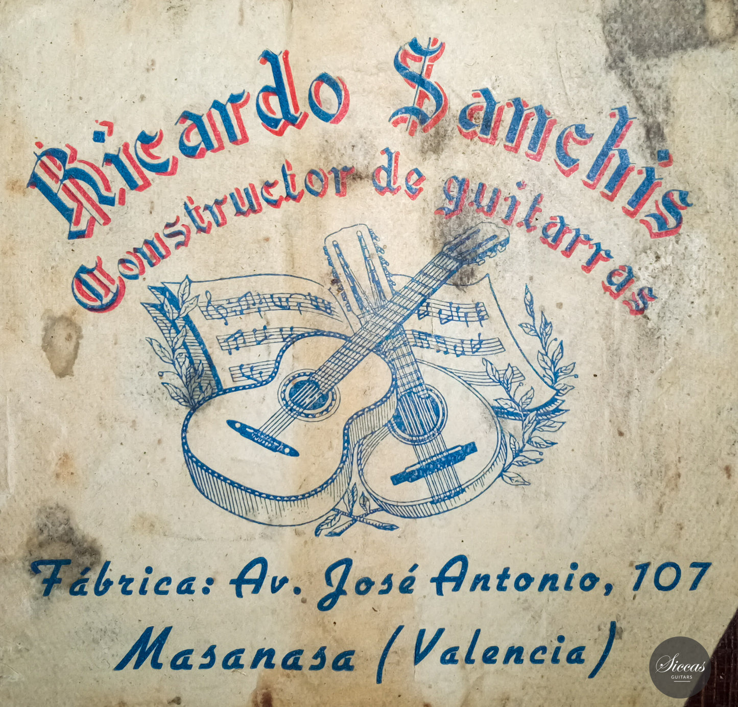 Ricardo Sanchis Nacher - 1930-1940