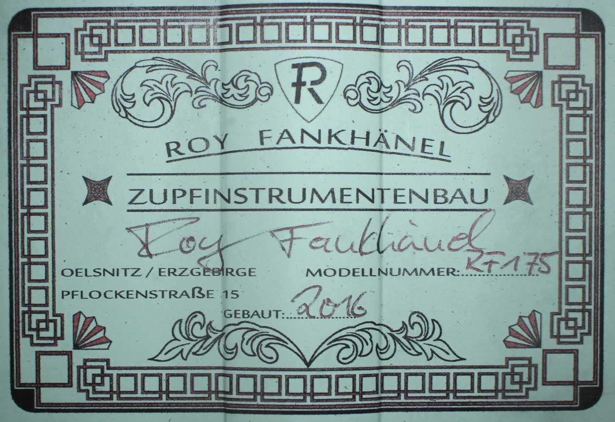 Roy Fankhänel - Special Edition 2016