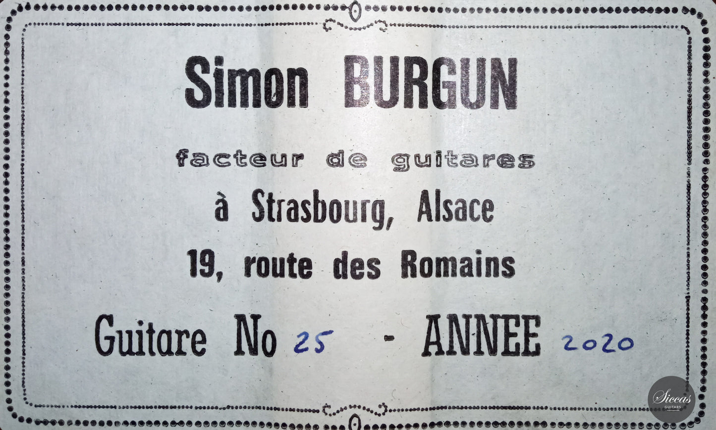 Simon Burgun - 2020