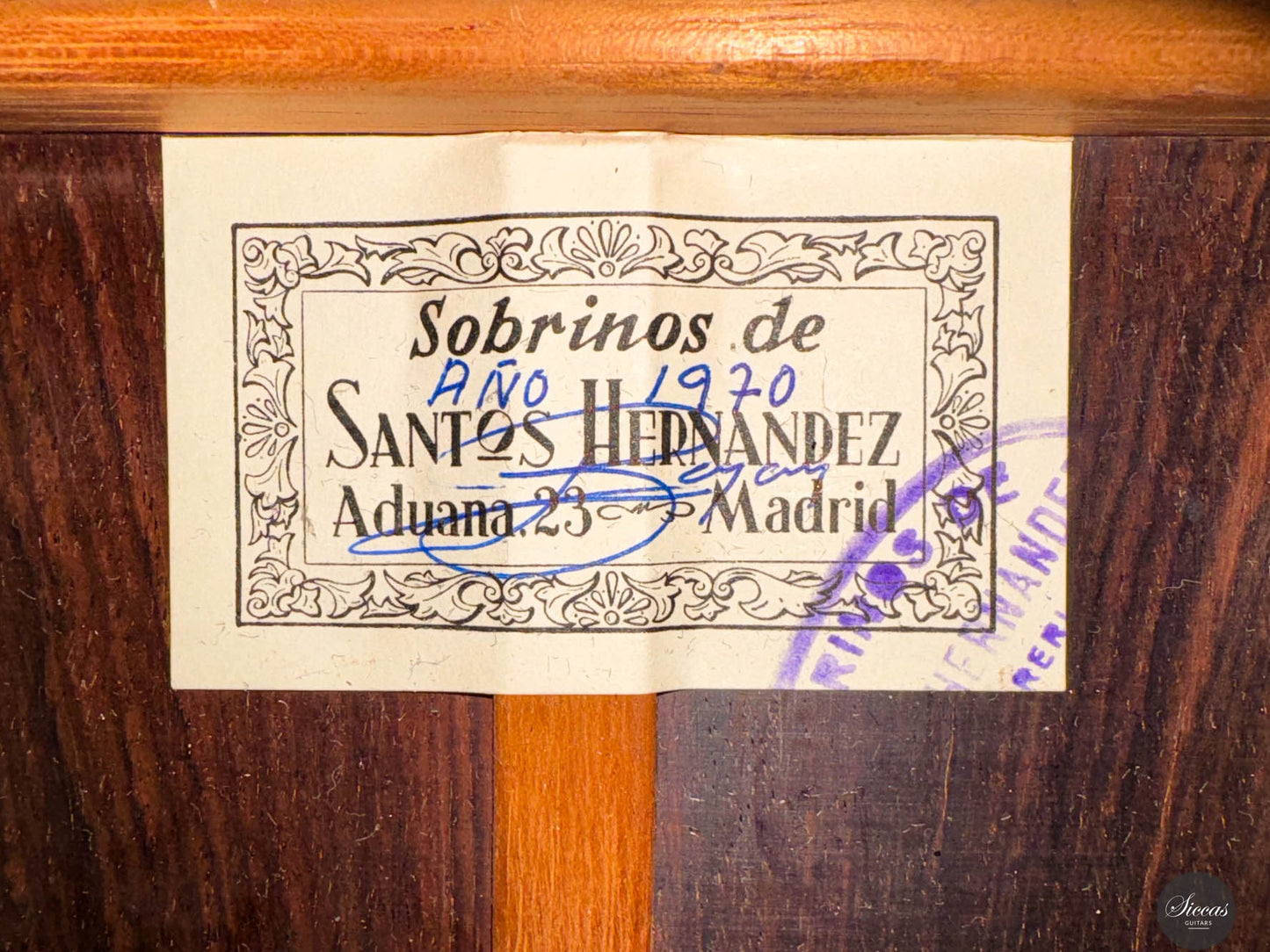 Sobrinos de Santos Hernandez/Santos Bayon Ruiz – 1970/2024