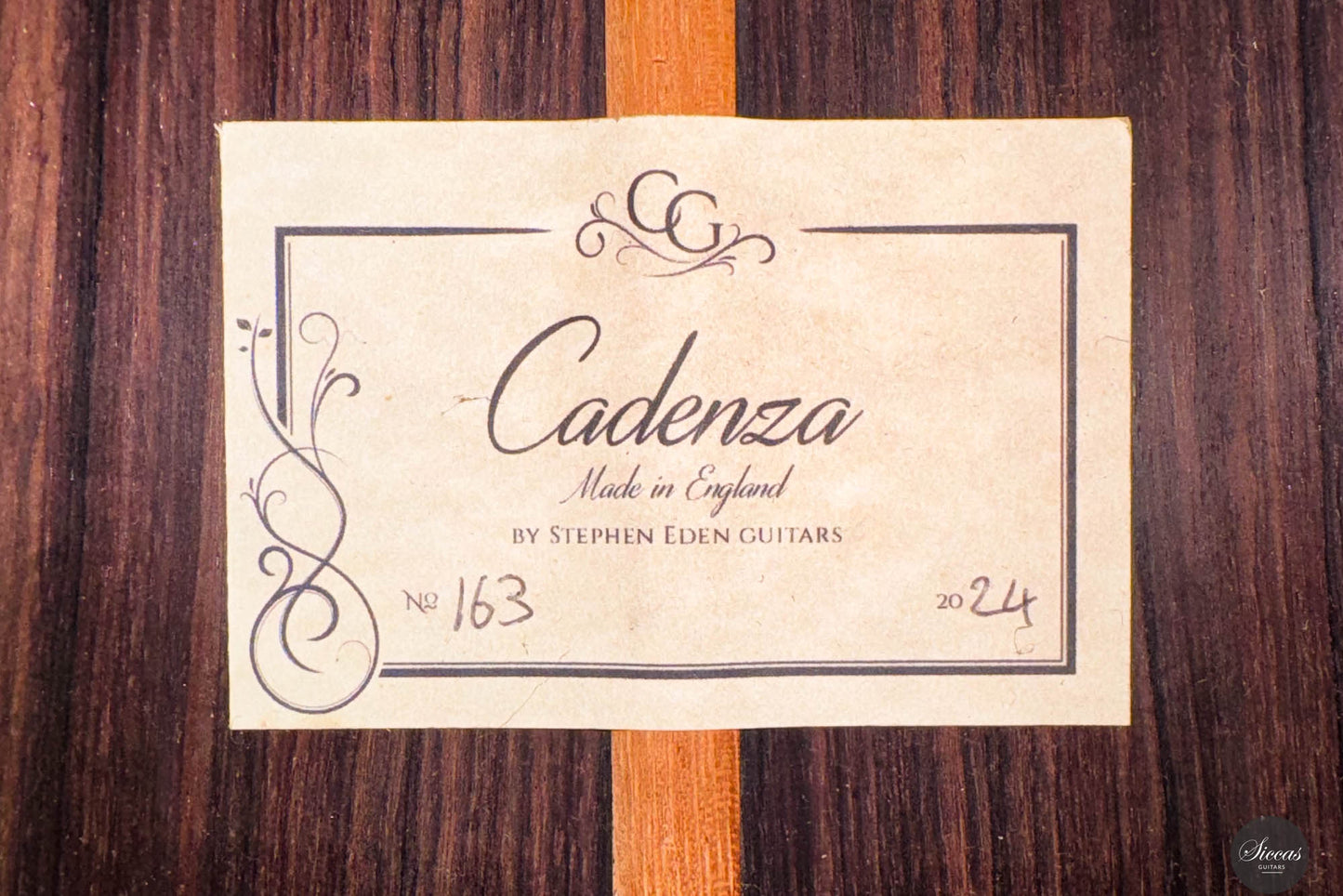 Stephen Eden - 2024 Cadenza No. 163 Cedar
