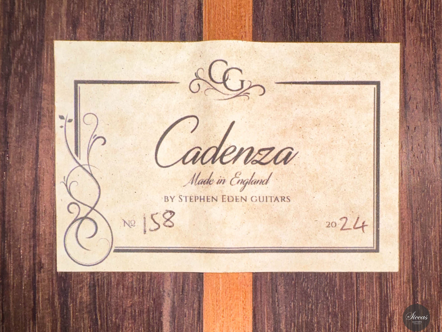 Stephen Eden - 2024 Cadenza No. 158