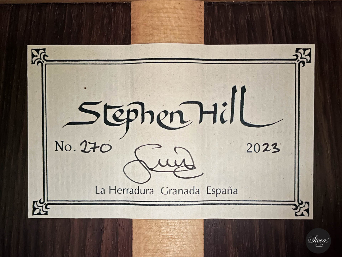 Stephen Hill – 2023 Doubletop 65 cm No. 270