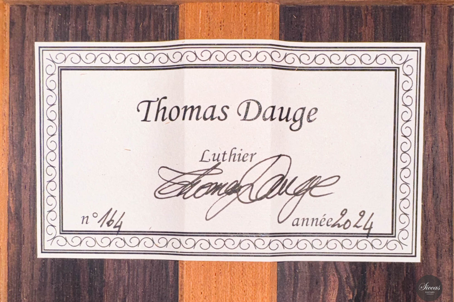 Thomas Dauge - 2024 "Concert Model" No. 164
