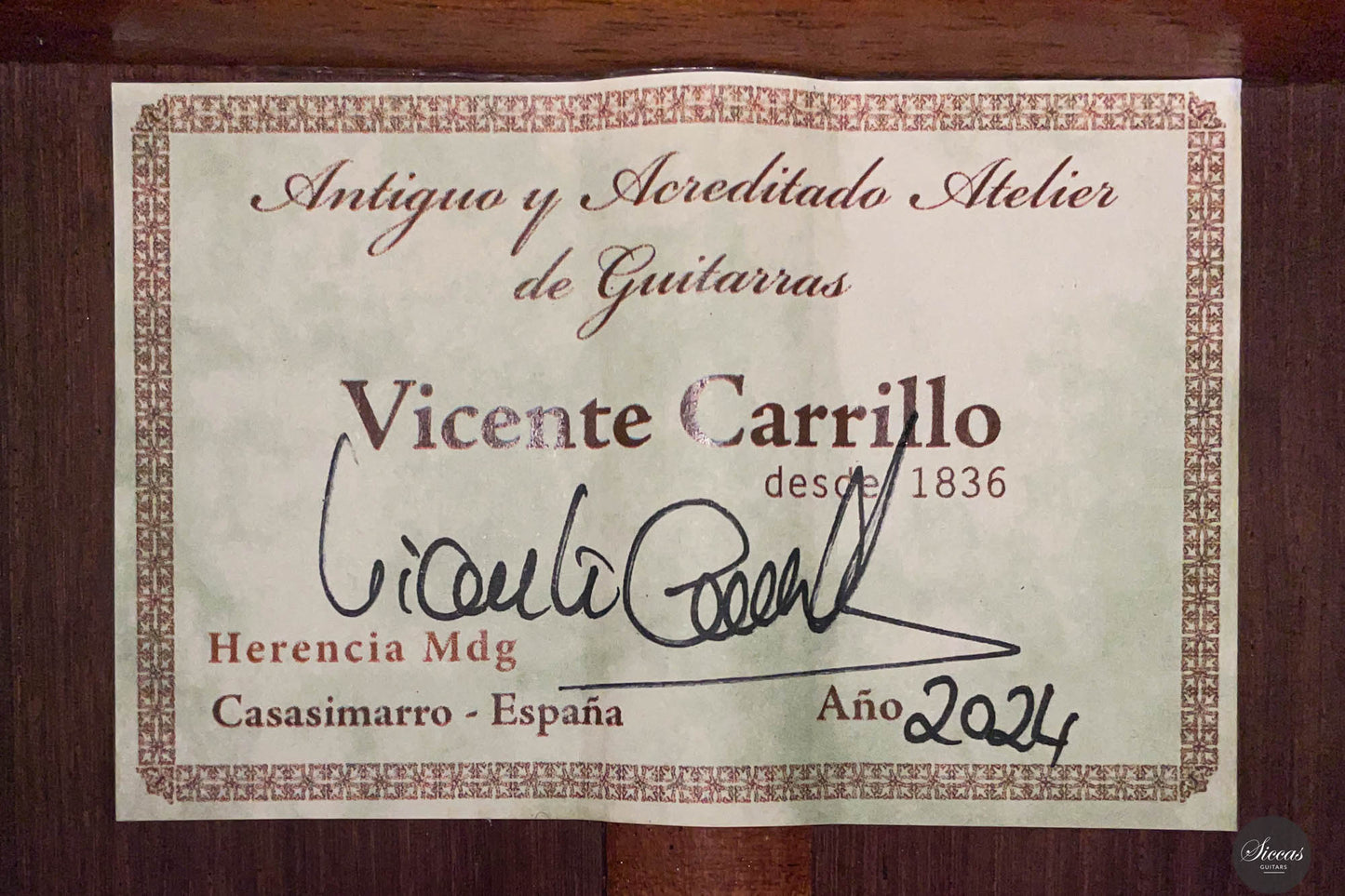 Vicente Carrillo - 2024 Herencia Zeder/Madagaskar