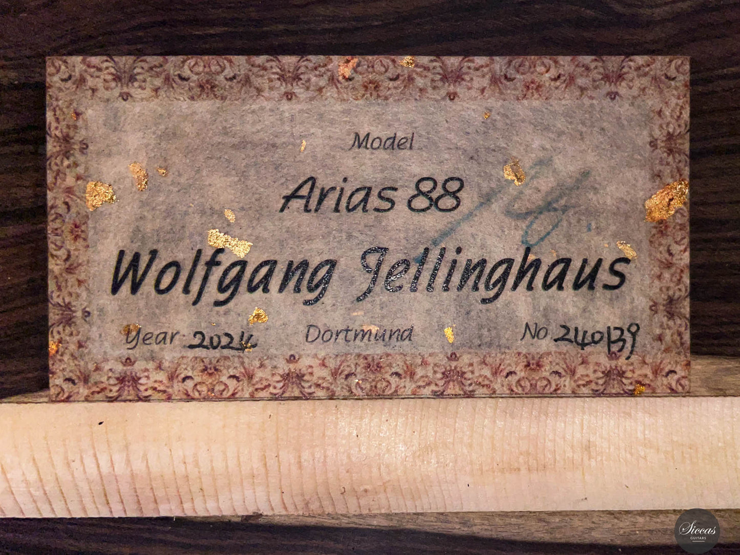 Wolfgang Jellinghaus - Arias 88 Spruce/Granadillo