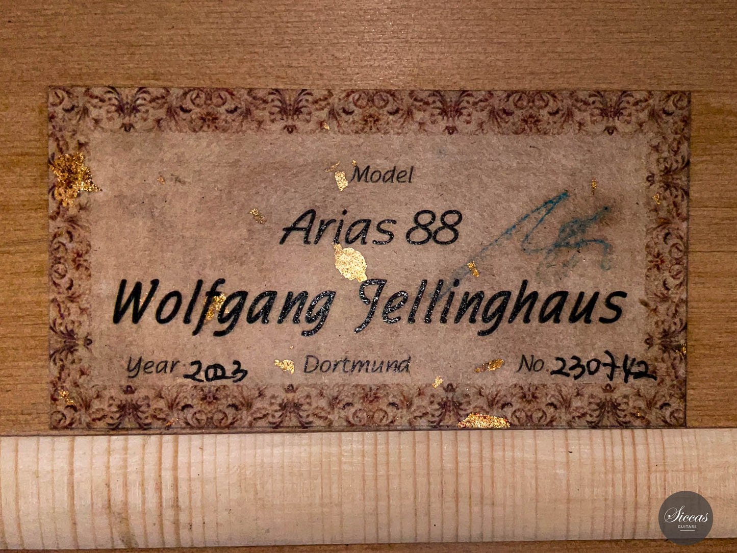 Wolfgang Jellinghaus - "Arias 88 Zypresse"