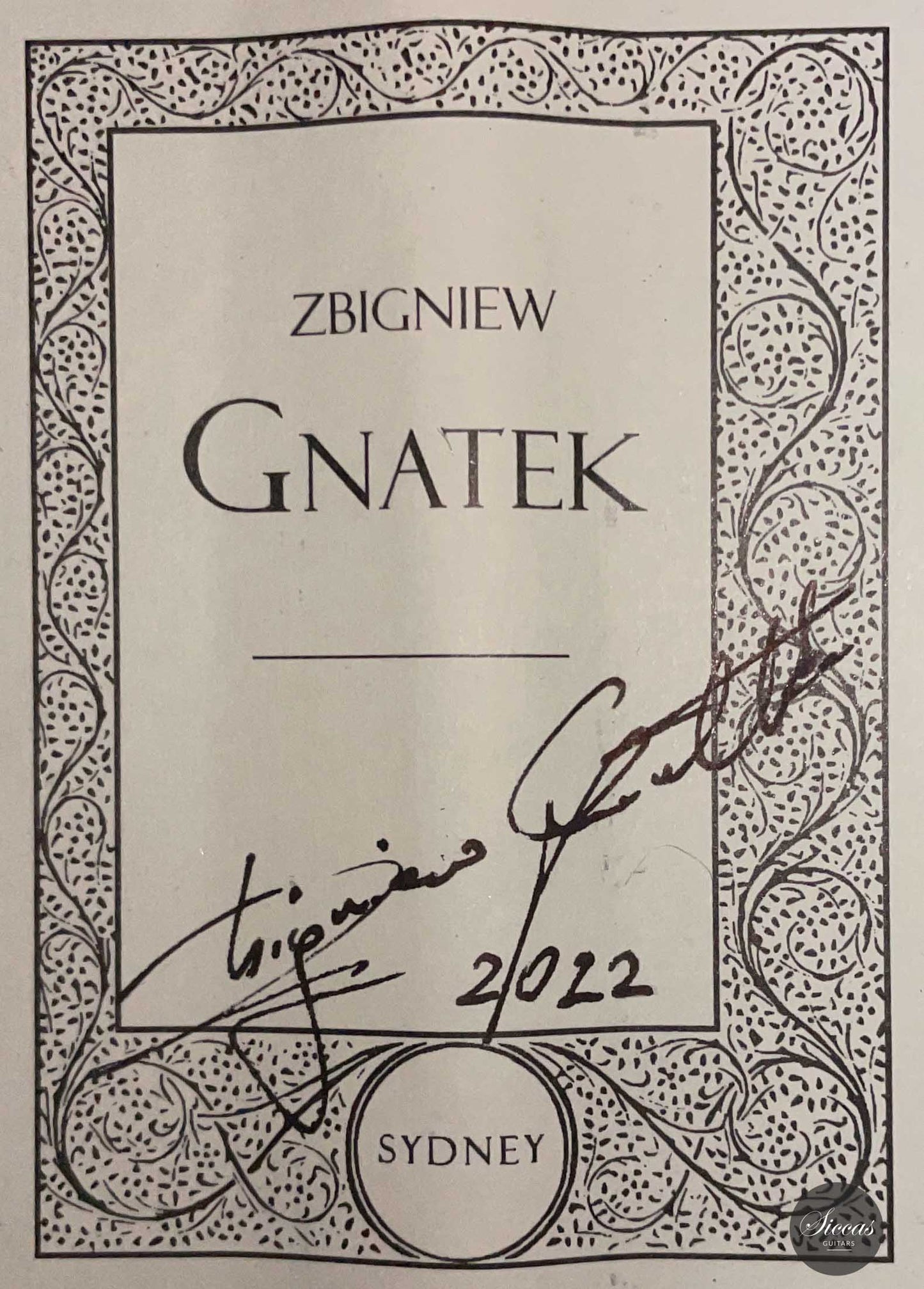 Zbigniew Gnatek - 2022 Lattice 64 cm
