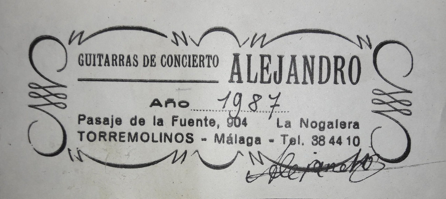 Alejandro - 1987
