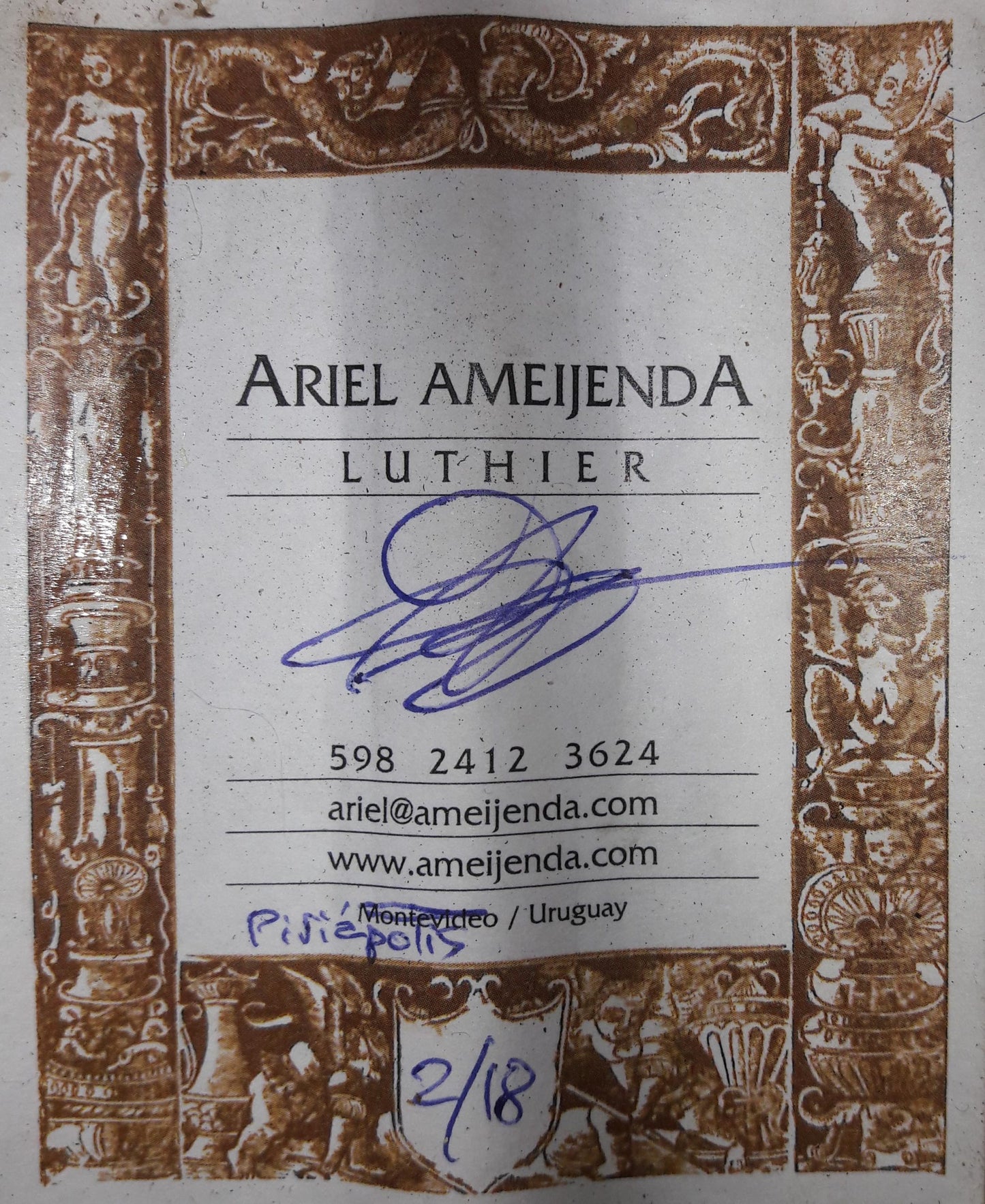 Ariel Ameijenda - 2018 CF