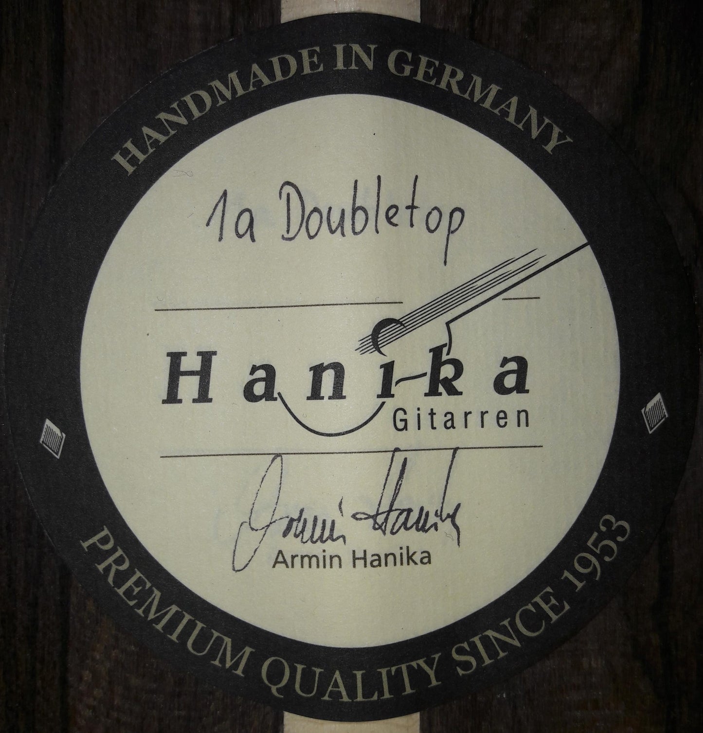 Armin Hanika - 1a Doubletop 2018 CF