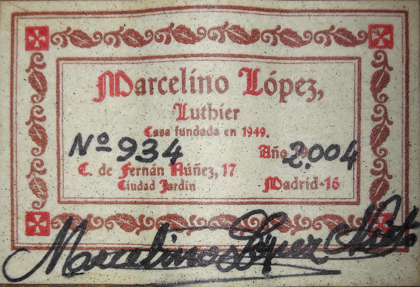 Marcelino Lopez Nieto - 2004