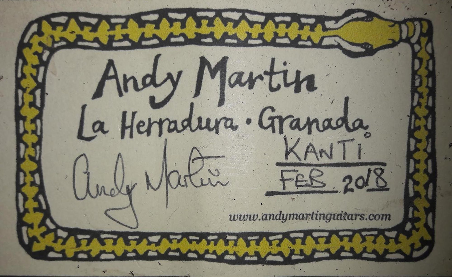Andy Martin - 2018