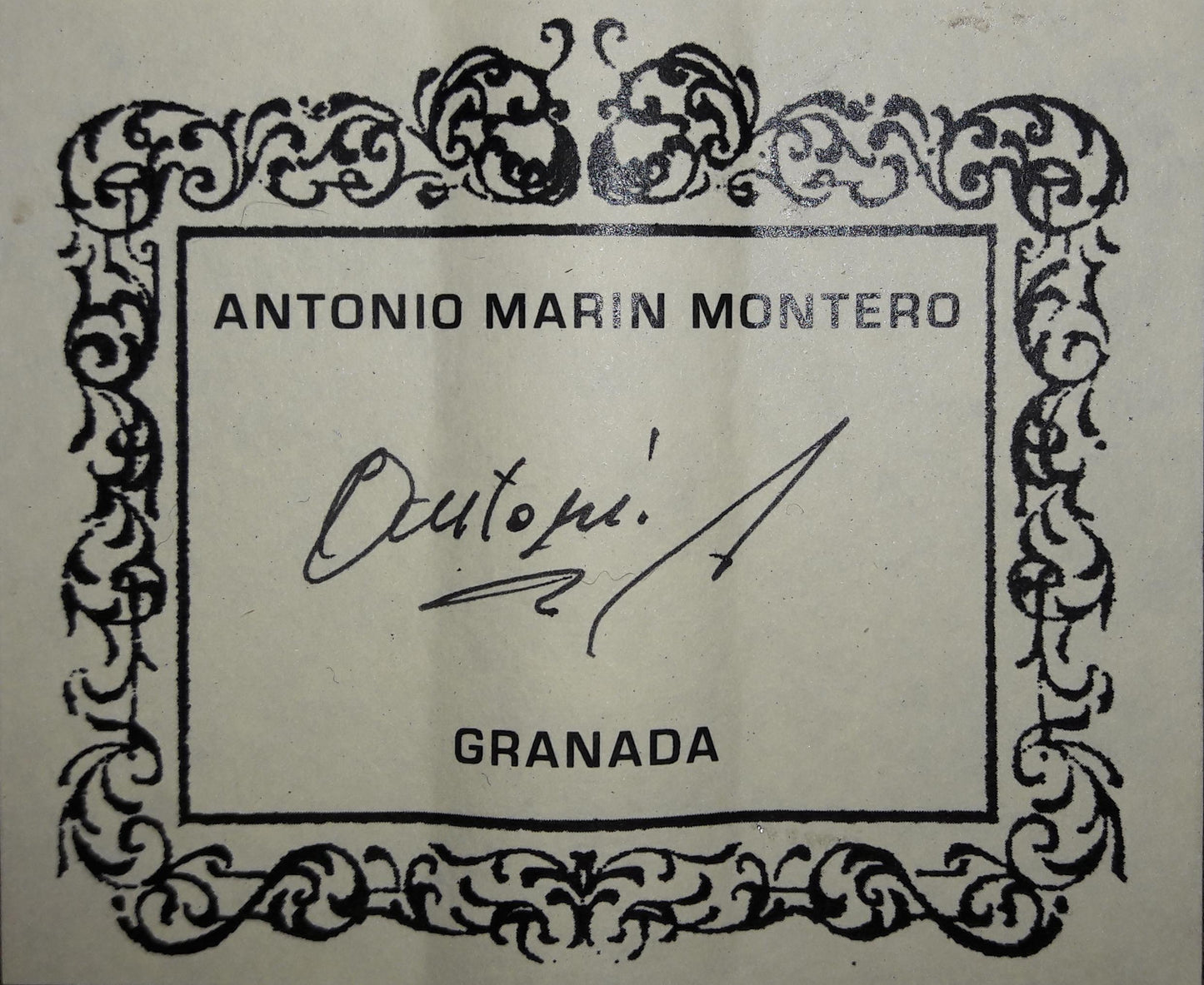 Antonio Marin Montero - 2018 CF