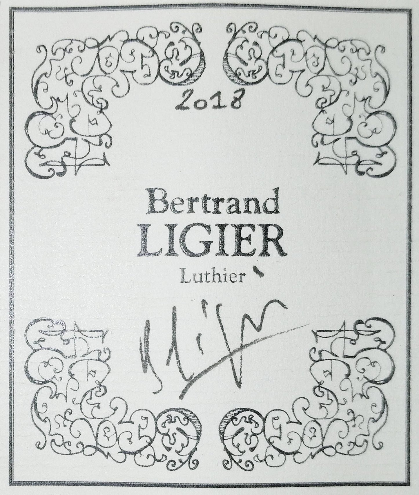 Bertrand Ligier - 2018