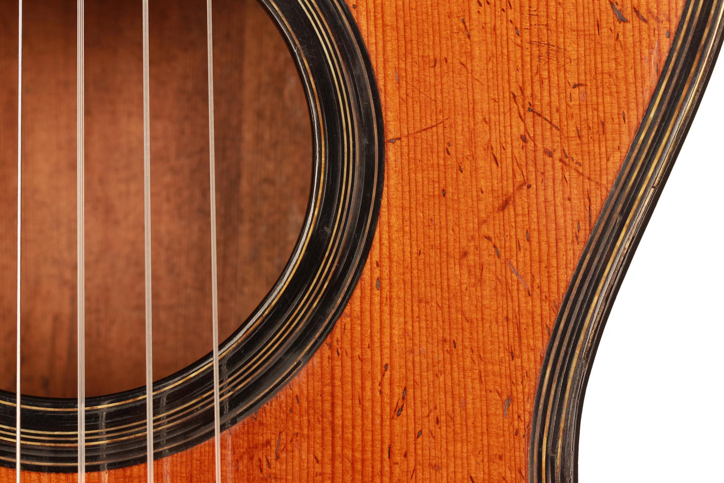 Französische romantische Gitarre - ca. 1820-30