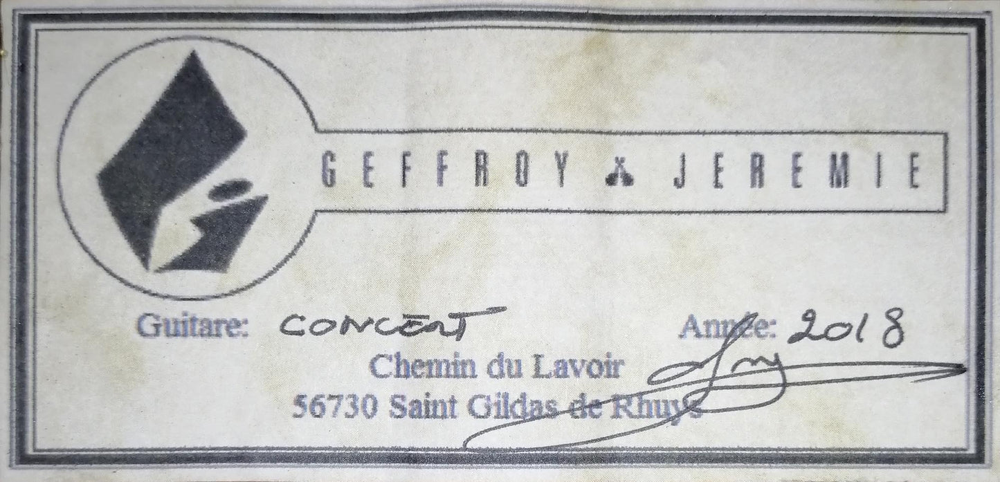 Jeremie Geffroy - 2018 Doubletop CF